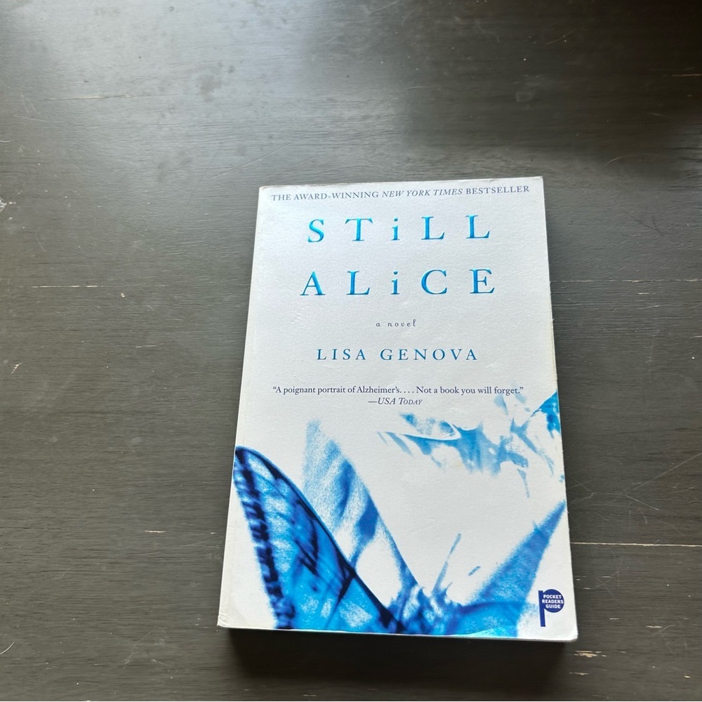 Still Alice, Paperback, by Lisa Genova.